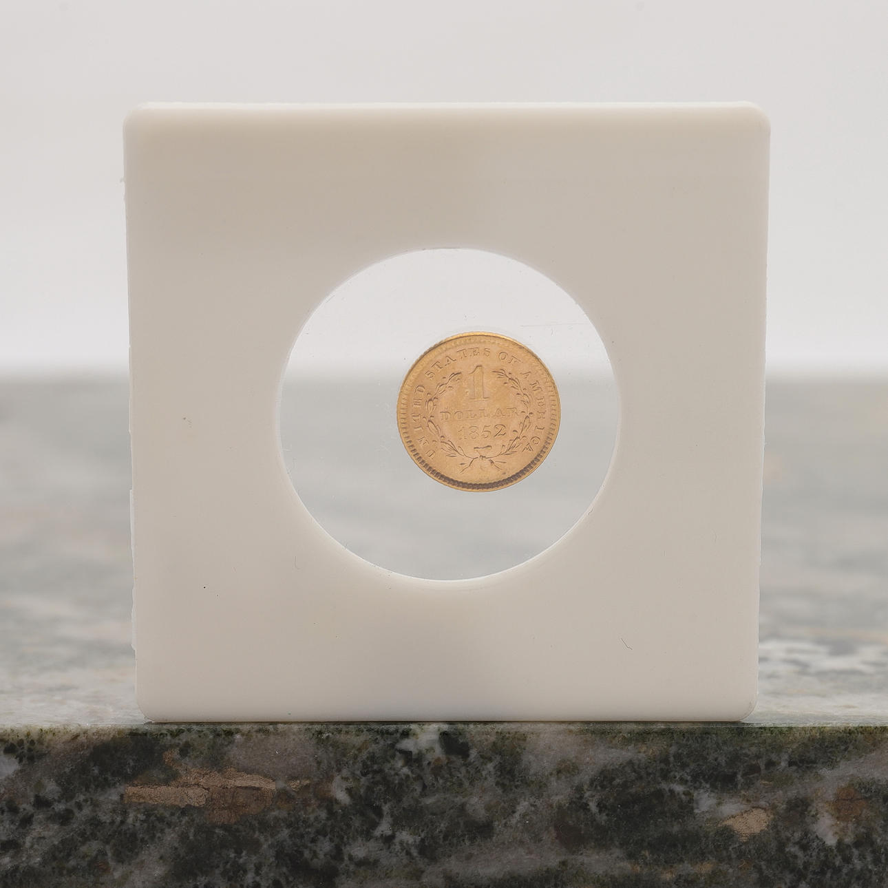 GULDMYNT, "1 dollar", USA, 1852.