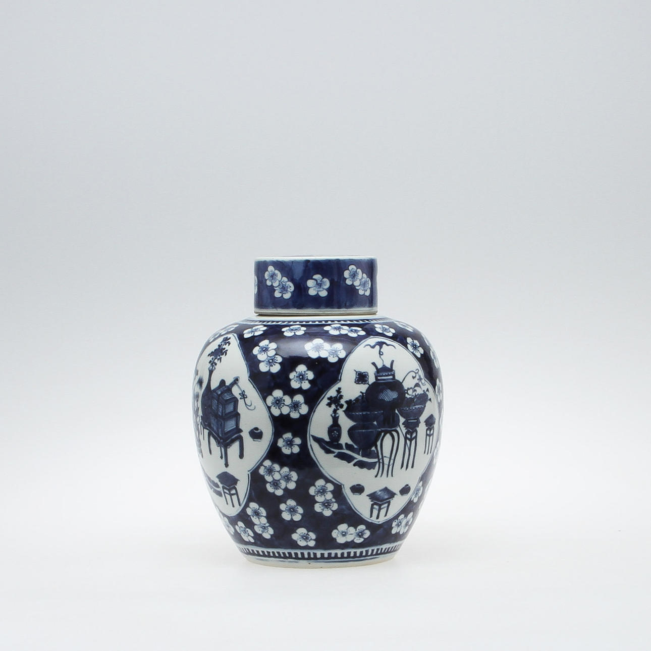 LOCKBOJAN, porslin, Kina, 1800/1900-tal.