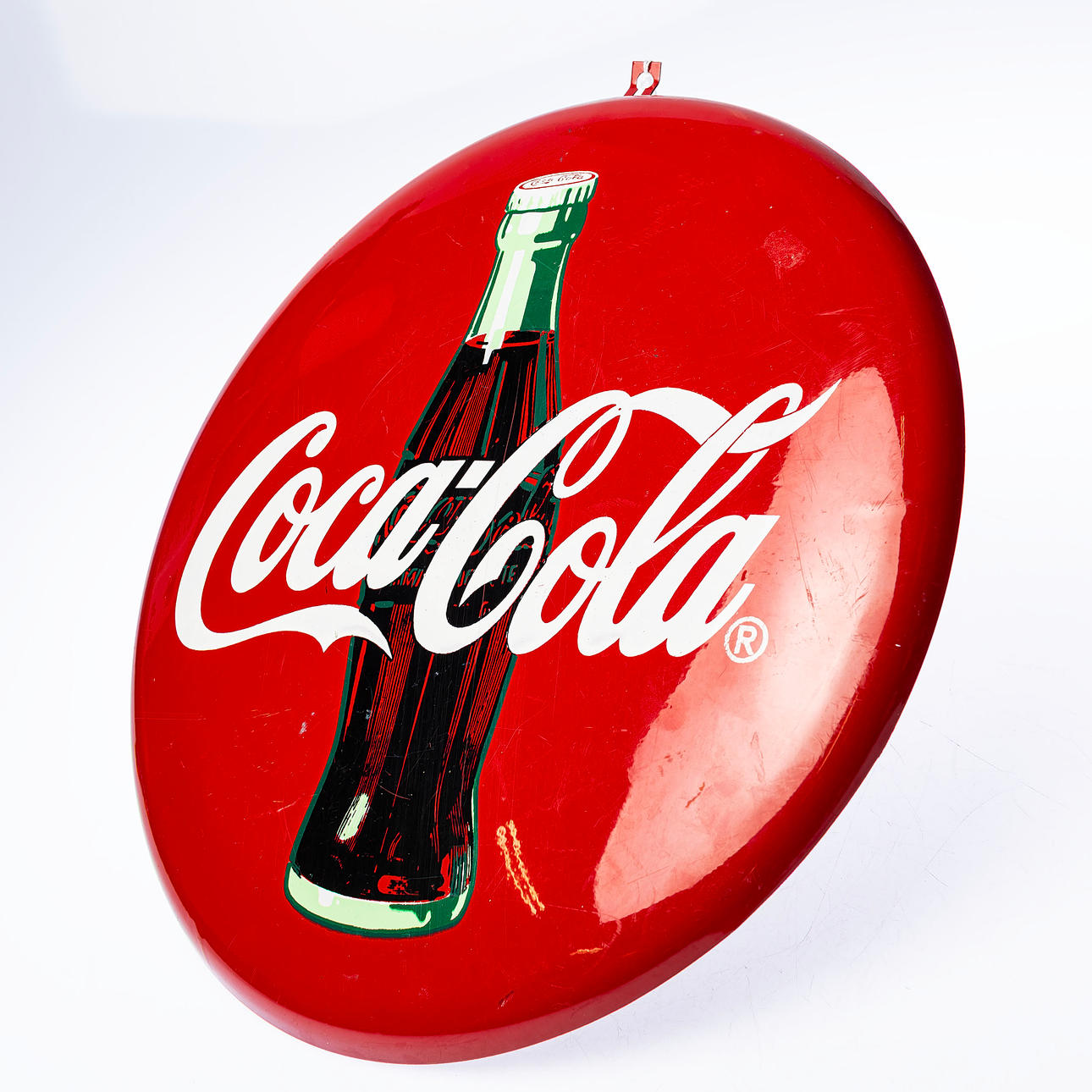 REKLAMSKYLT, plåt, Coca-Cola.