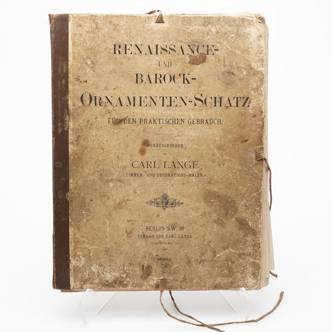 ORNAMENTIK. CALR LANGES RENAISSANCE- UND BAROCK-ORNAMENTEN - SCHATZ FÜR ...