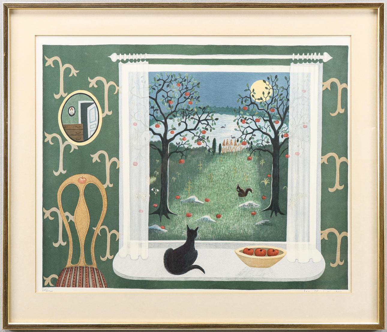 MONA STARFELT. Lithograph 268/270, signed.