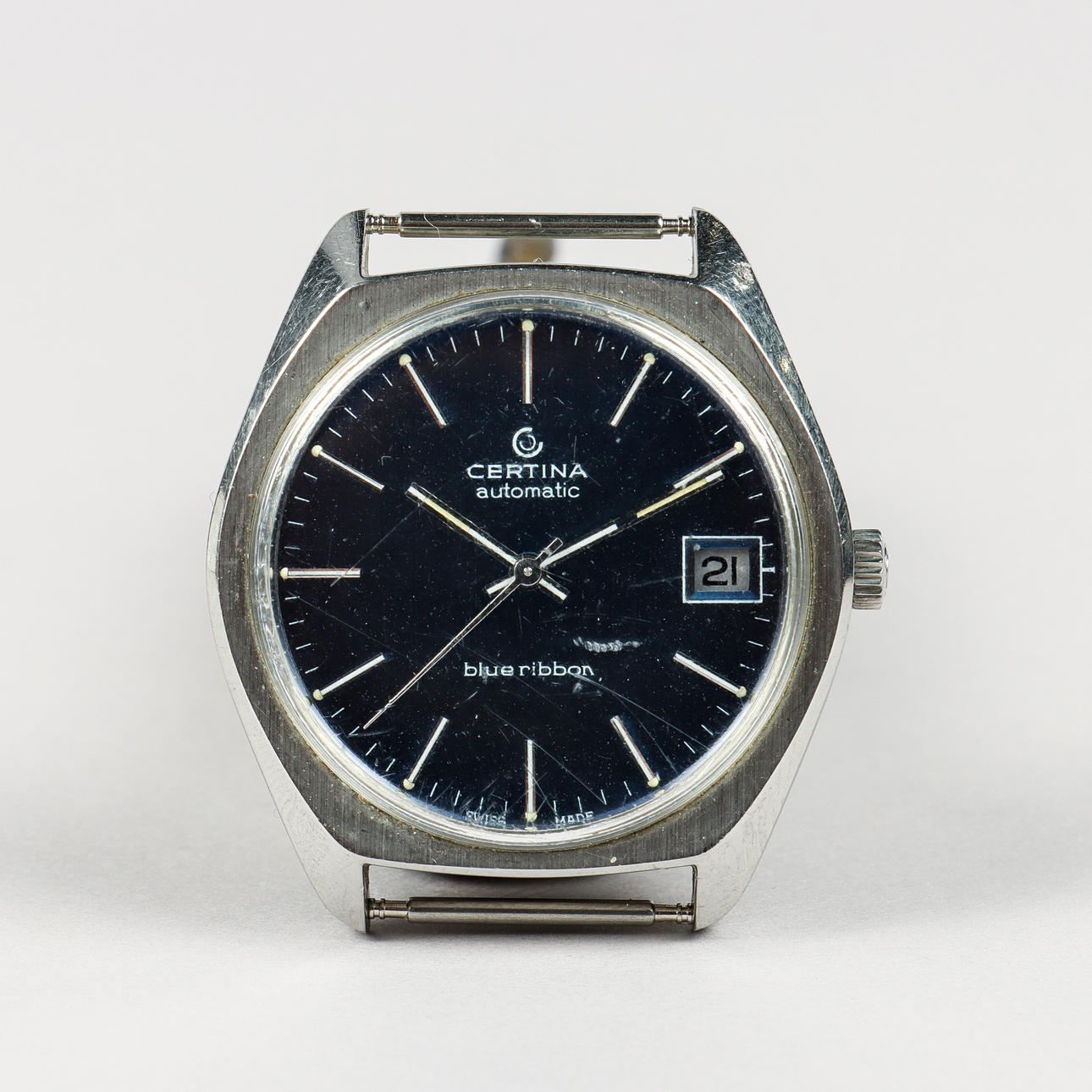 CERTINA Automatic, Blue Ribbon, stål, 1970-tal.