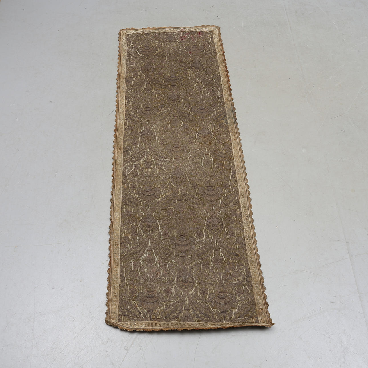 TEXTIL, broderad, 1700-tal.