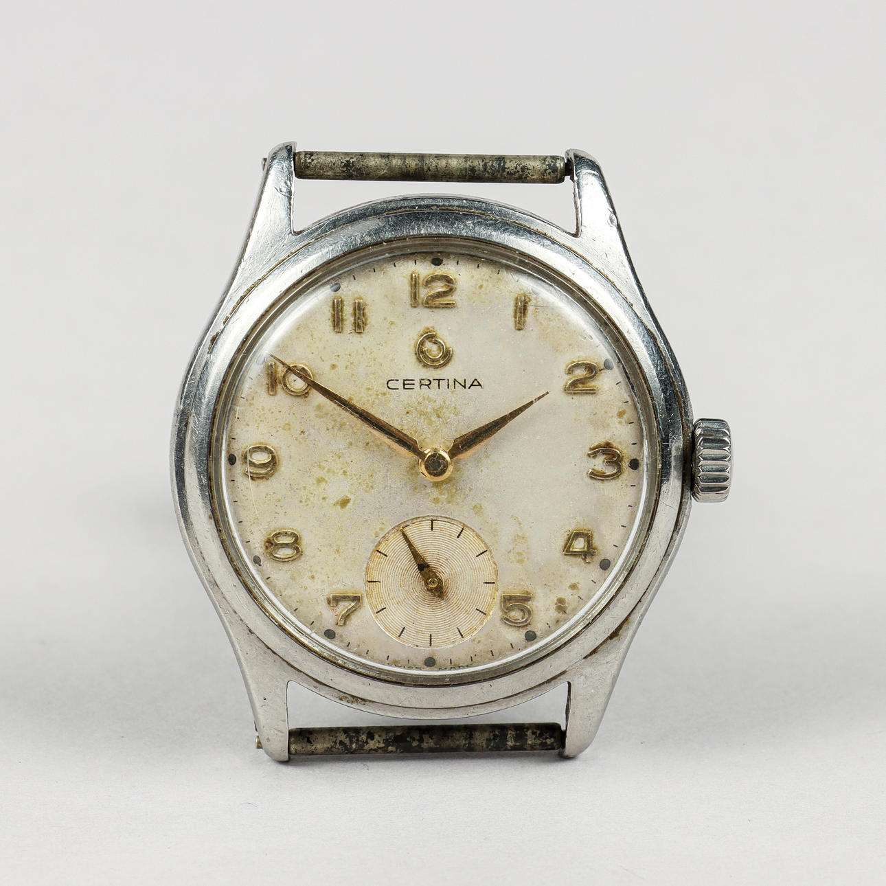 CERTINA, stål, manuell, 1950-tal.