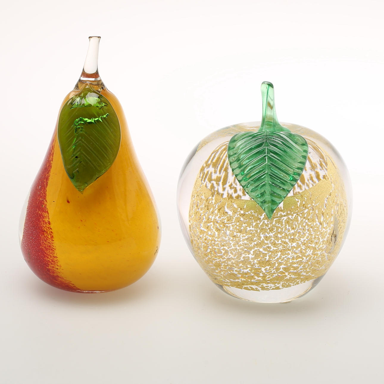 FIGURINER, 2 st, glas bland annat Strömbershyttan.