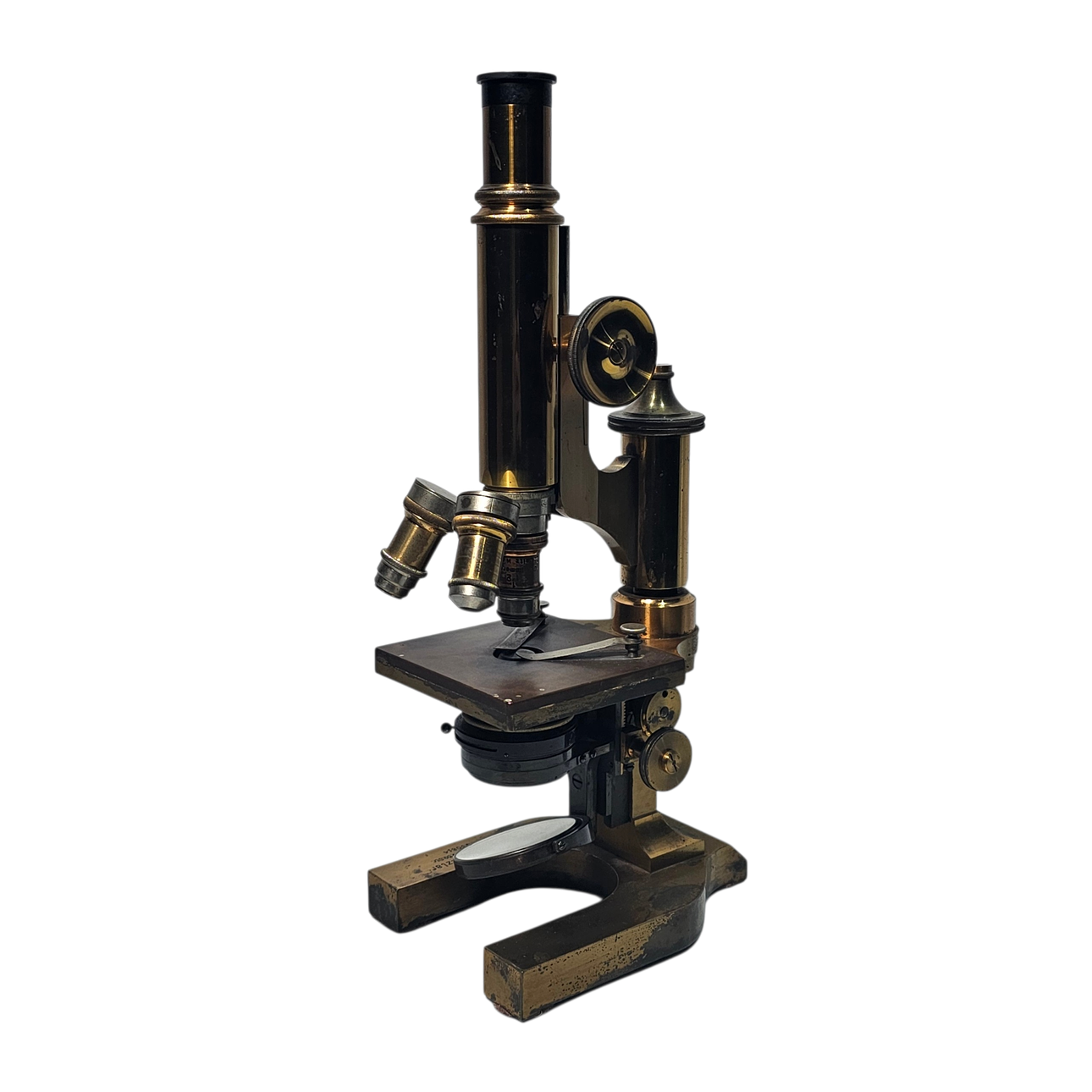 E. Leitz Wetzlar. German microscope circa 1900. Photo, Cameras & Lenses ...