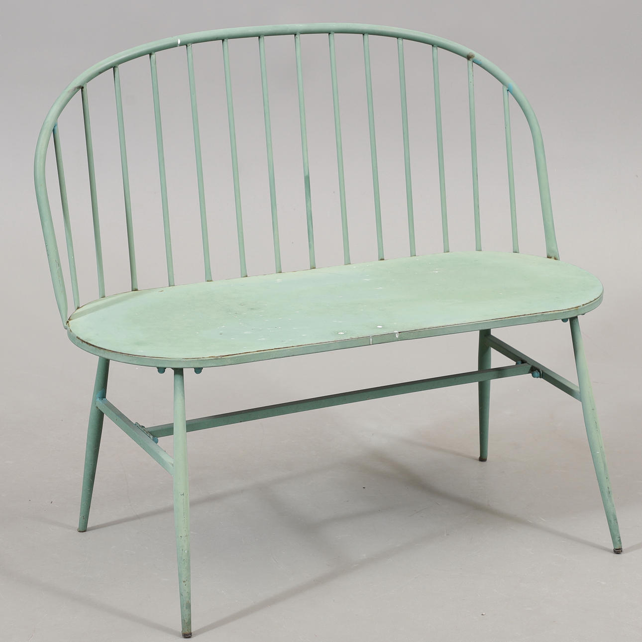 TRÄDGÅRDSSOFFA, stål/plåt, 2000-tal.