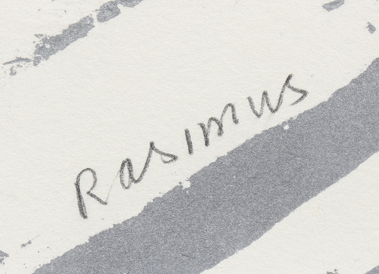 JOHN RASIMUS. Litografi, signerad. Konst - Grafik - Auctionet