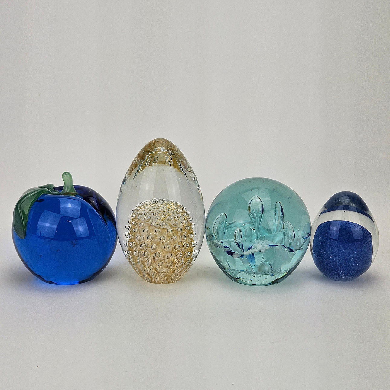 BREVPRESSAR, 4 st, glas, 1900-tal.