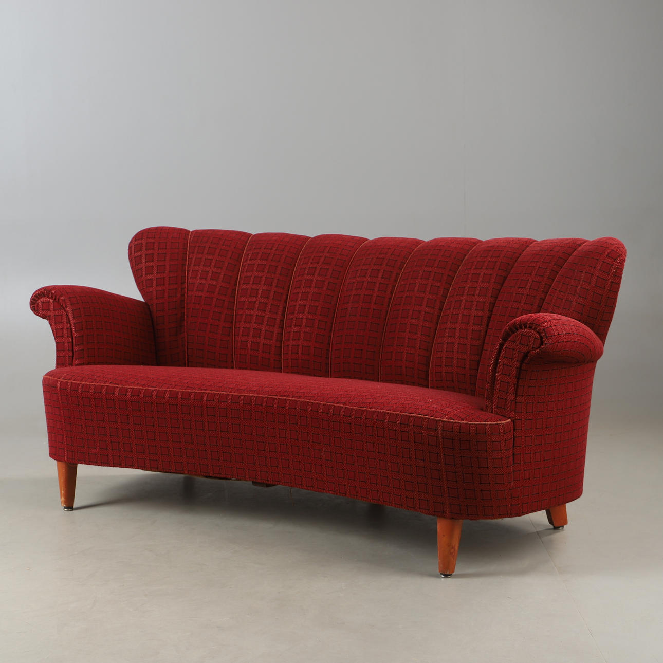 SOFFA, textilklädd, Swedish modern, 1940-tal.