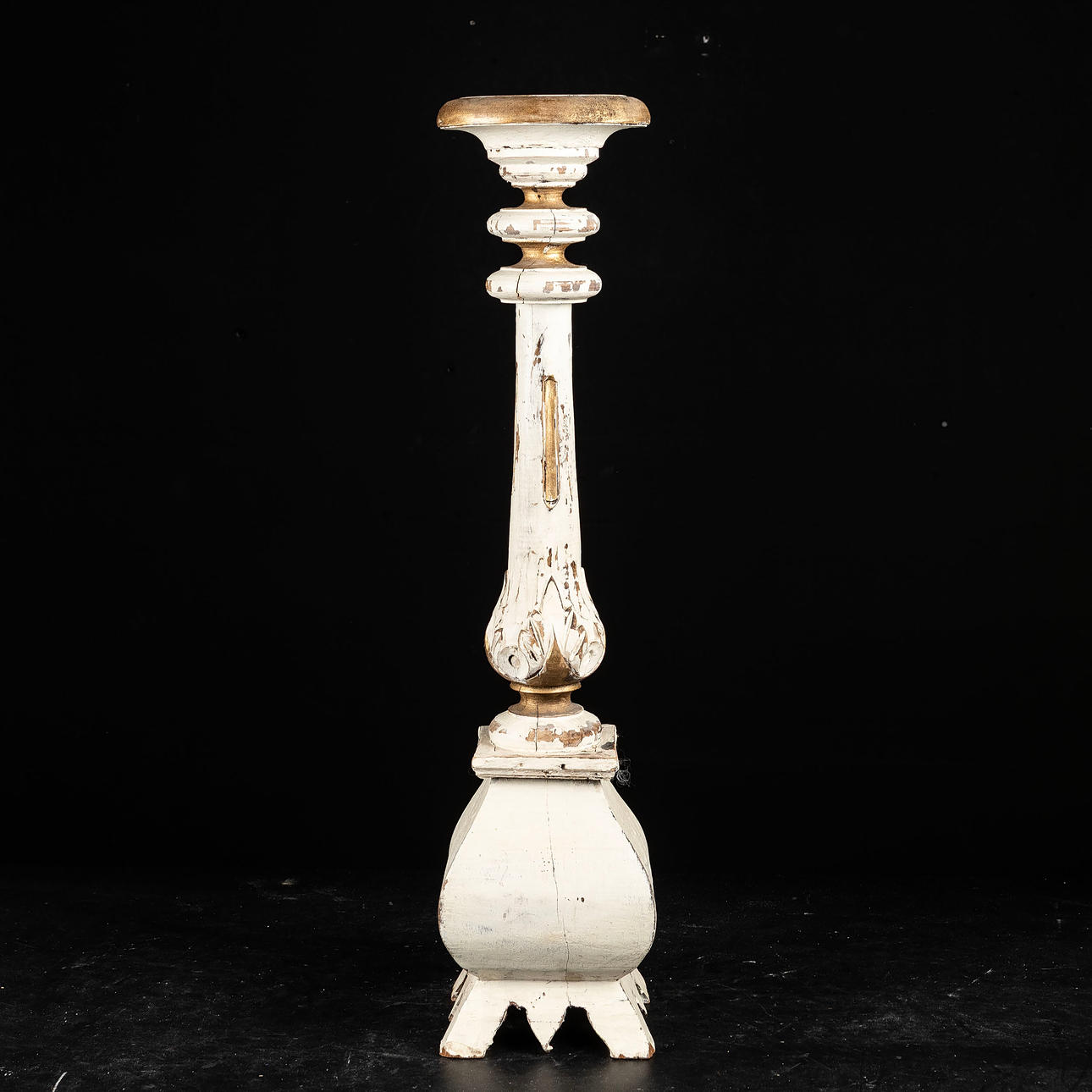 ALTARLJUSSTAKE, barockstil, 1800-tal.