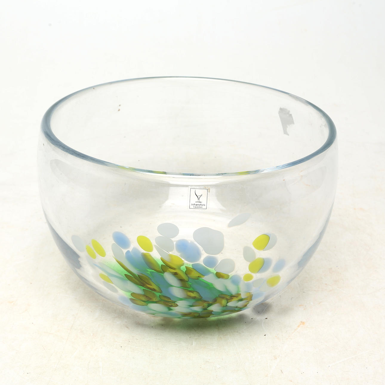 SKÅL, glas, Johansfors.