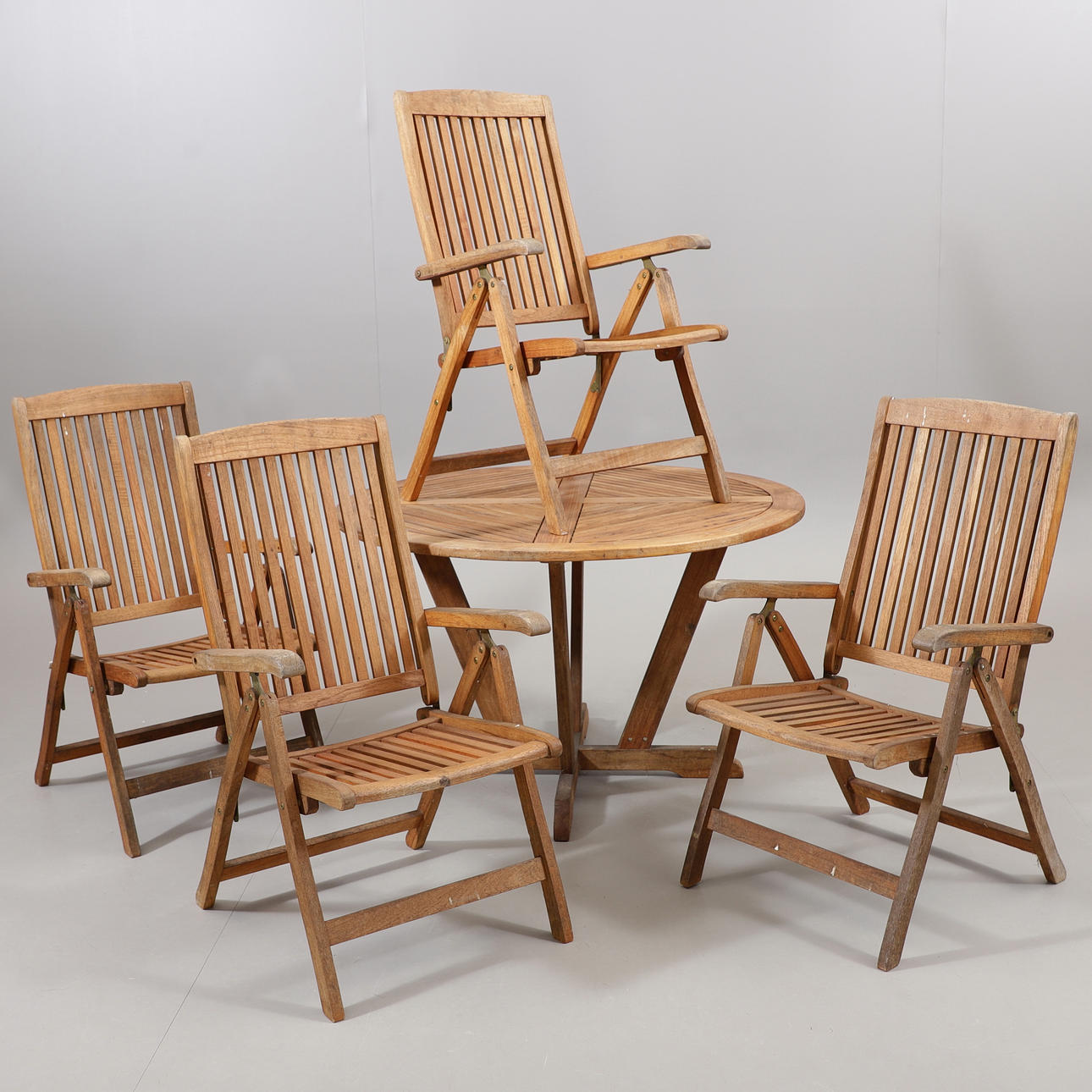 TRÄDGÅRDSMÖBEL, 5 delar, teak, Da Core.