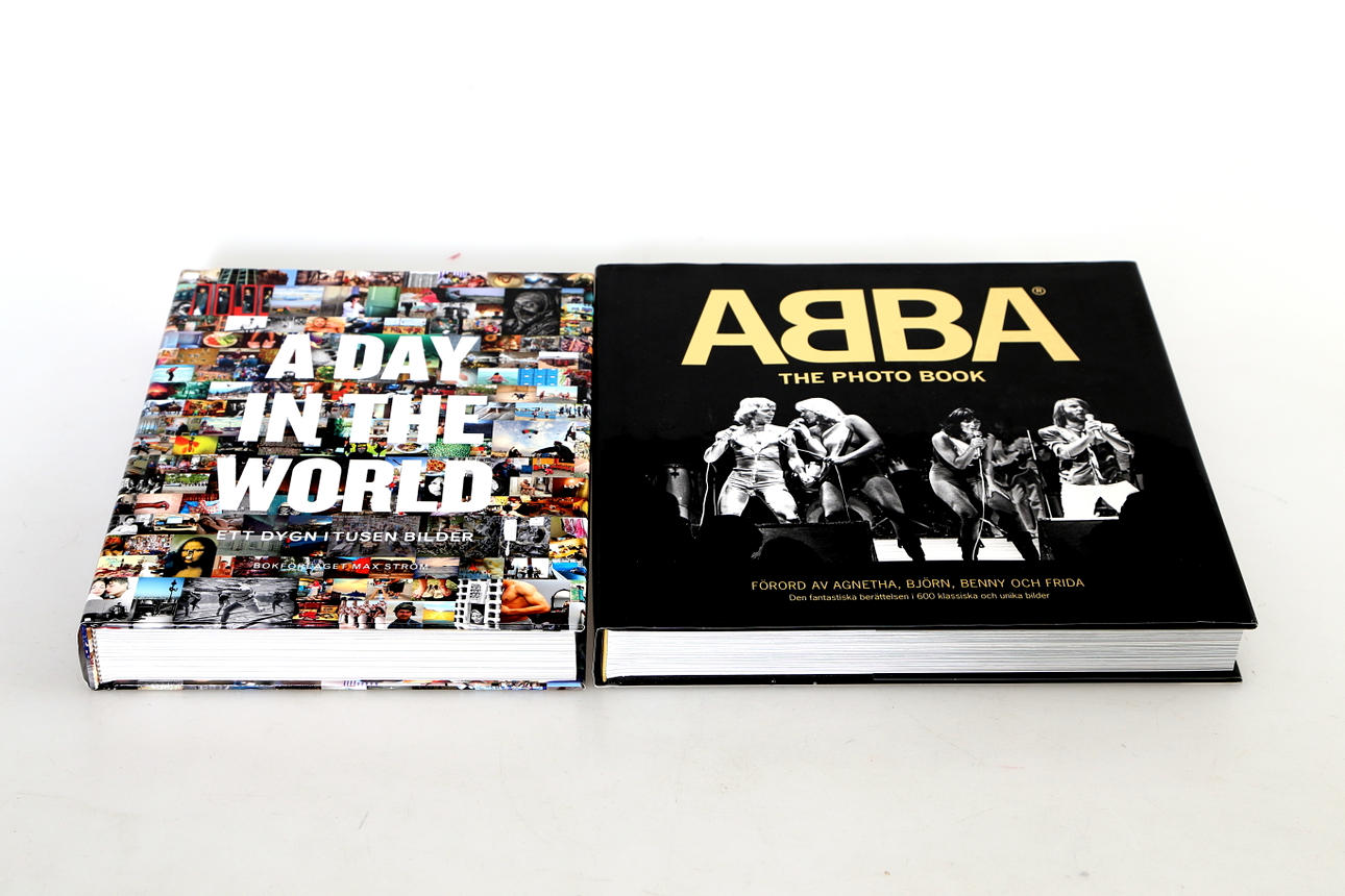 BÖCKER, bland annat ABBA - The photo book, 2014.