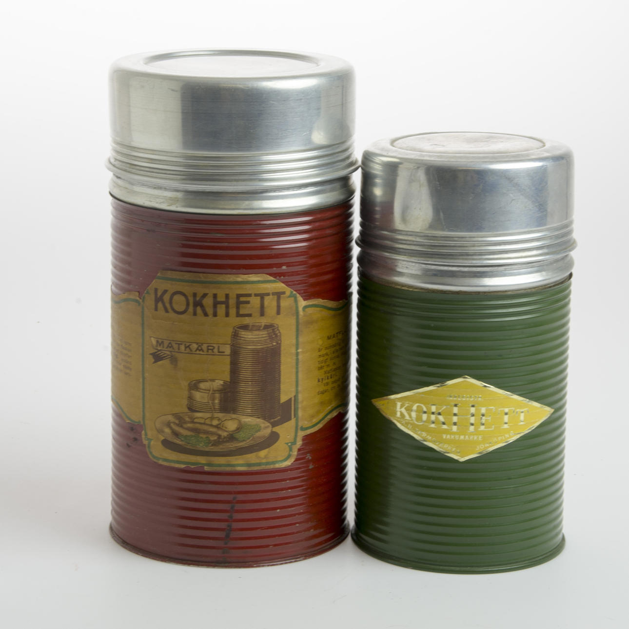 MATTERMOSAR, 2 stycken, Kokhett.