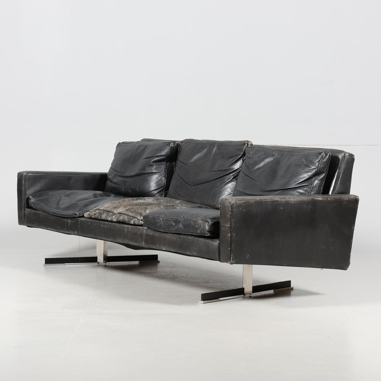 SOFFA, skinn, DUX.