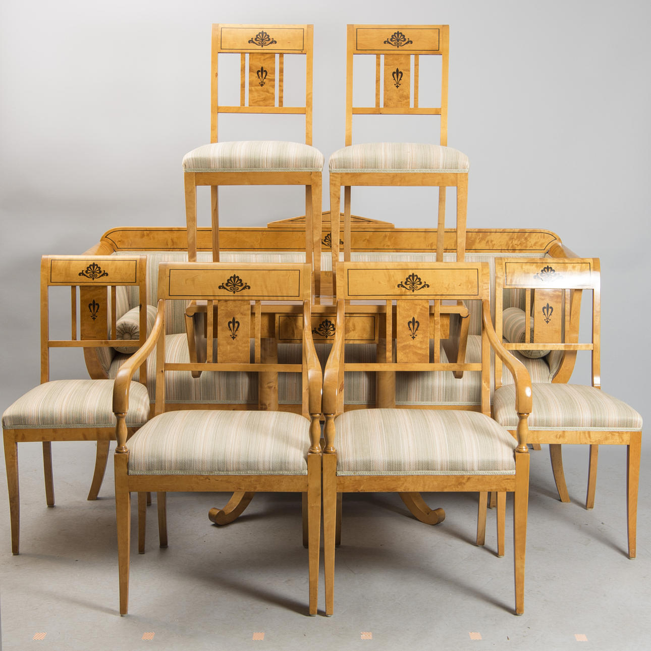 SALONGSGRUPP, ljus björk, senempire.