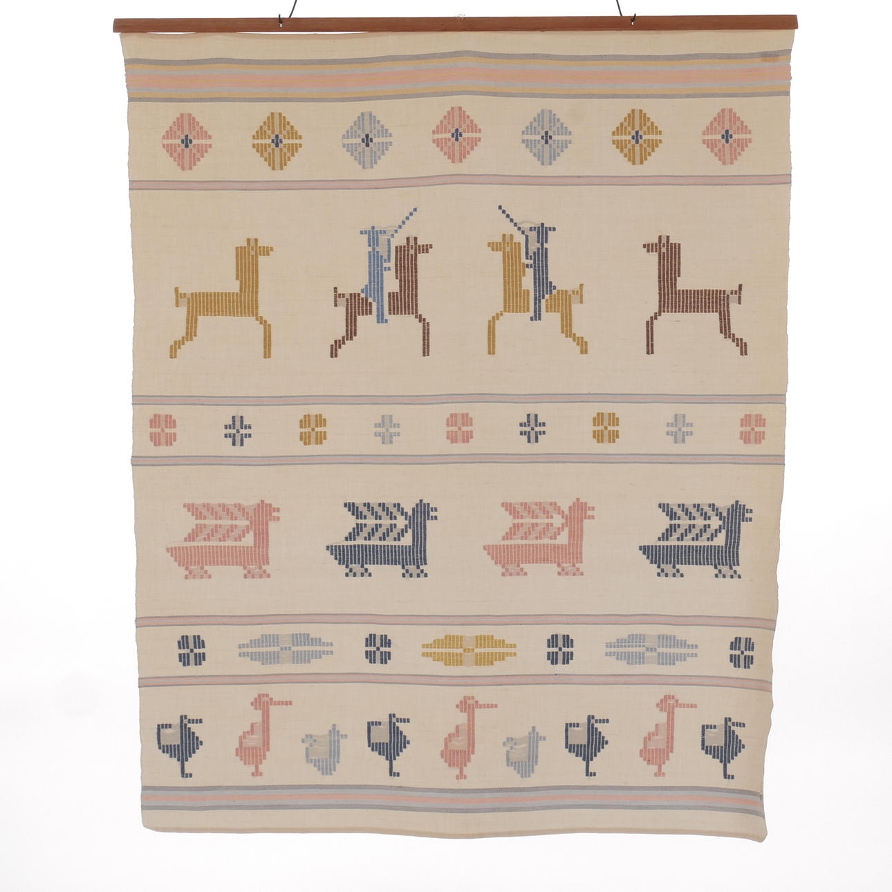 VÄGGBONAD, textil.