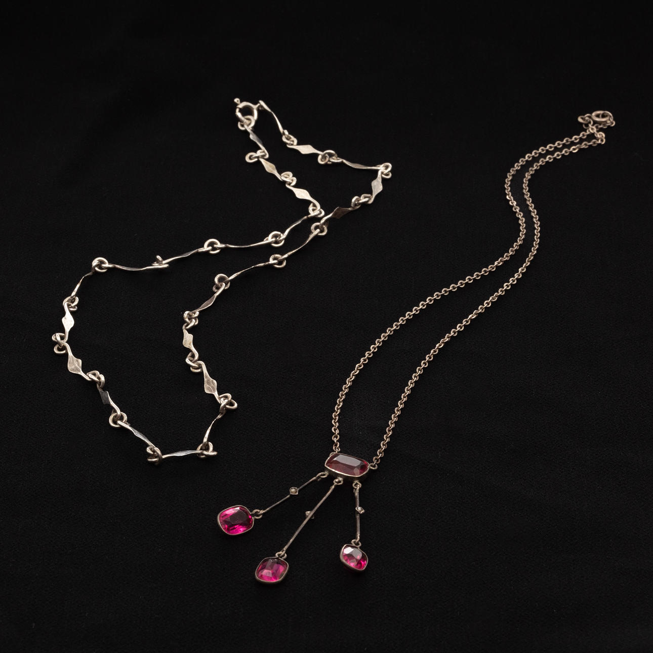 COLLIER, 2 st, Silver.