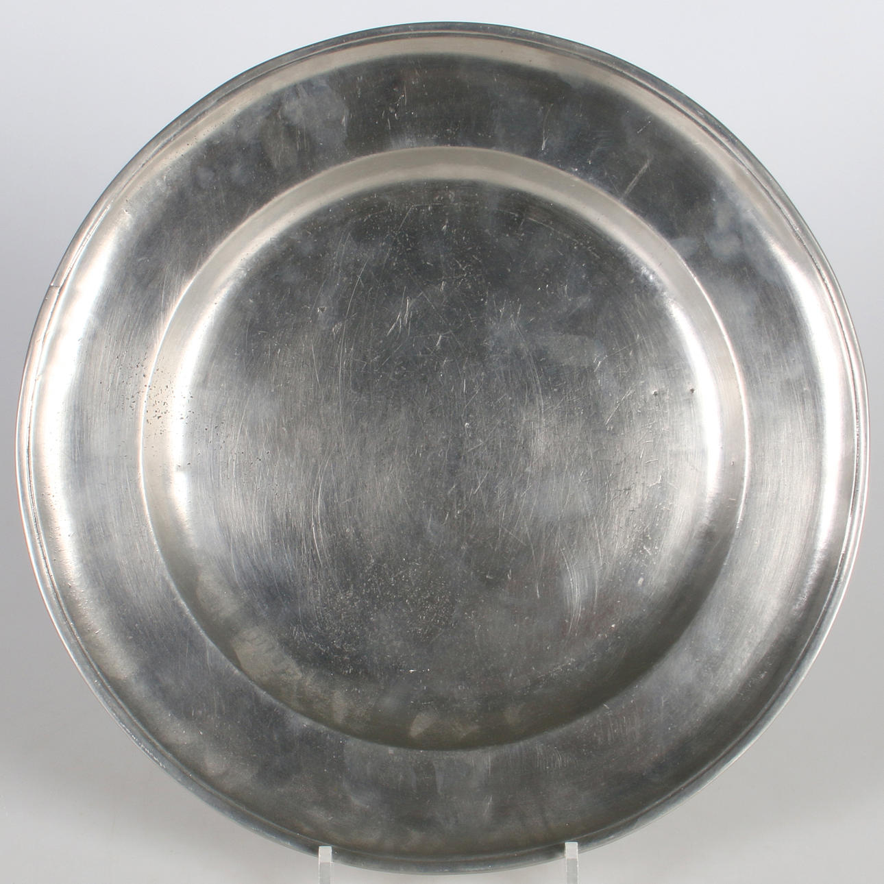 BARREL, pewter, 19th century.