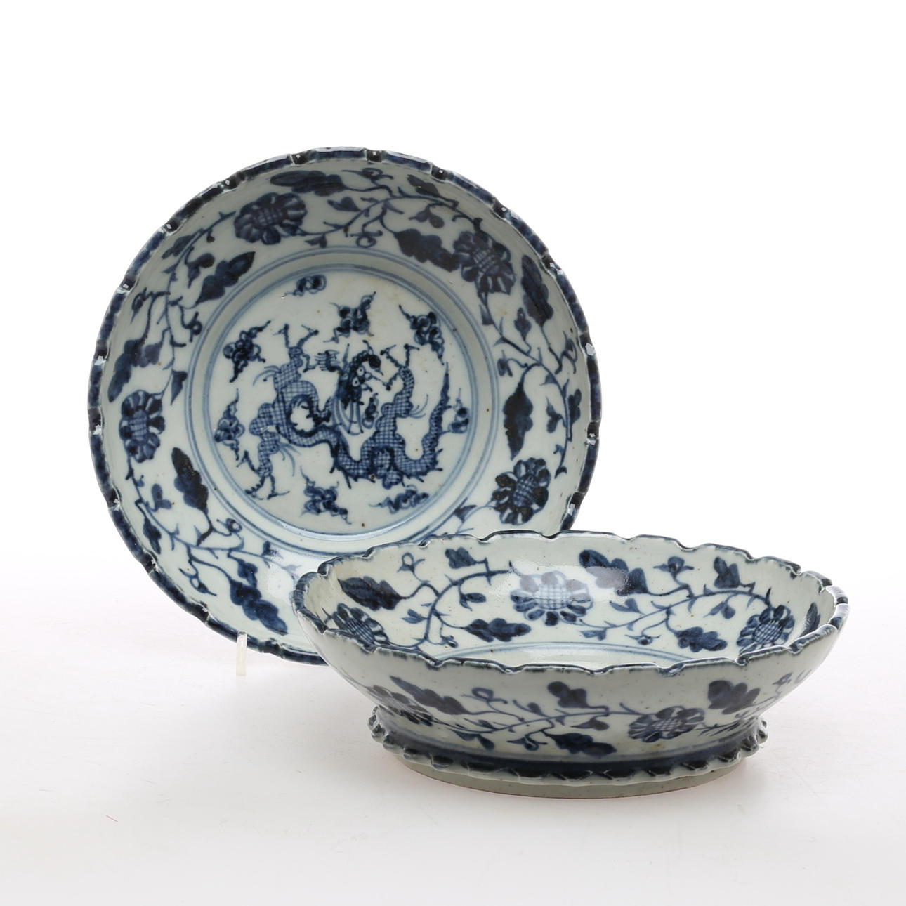 SKÅLAR, 2 st, snarlika, porslin, orientaliska.