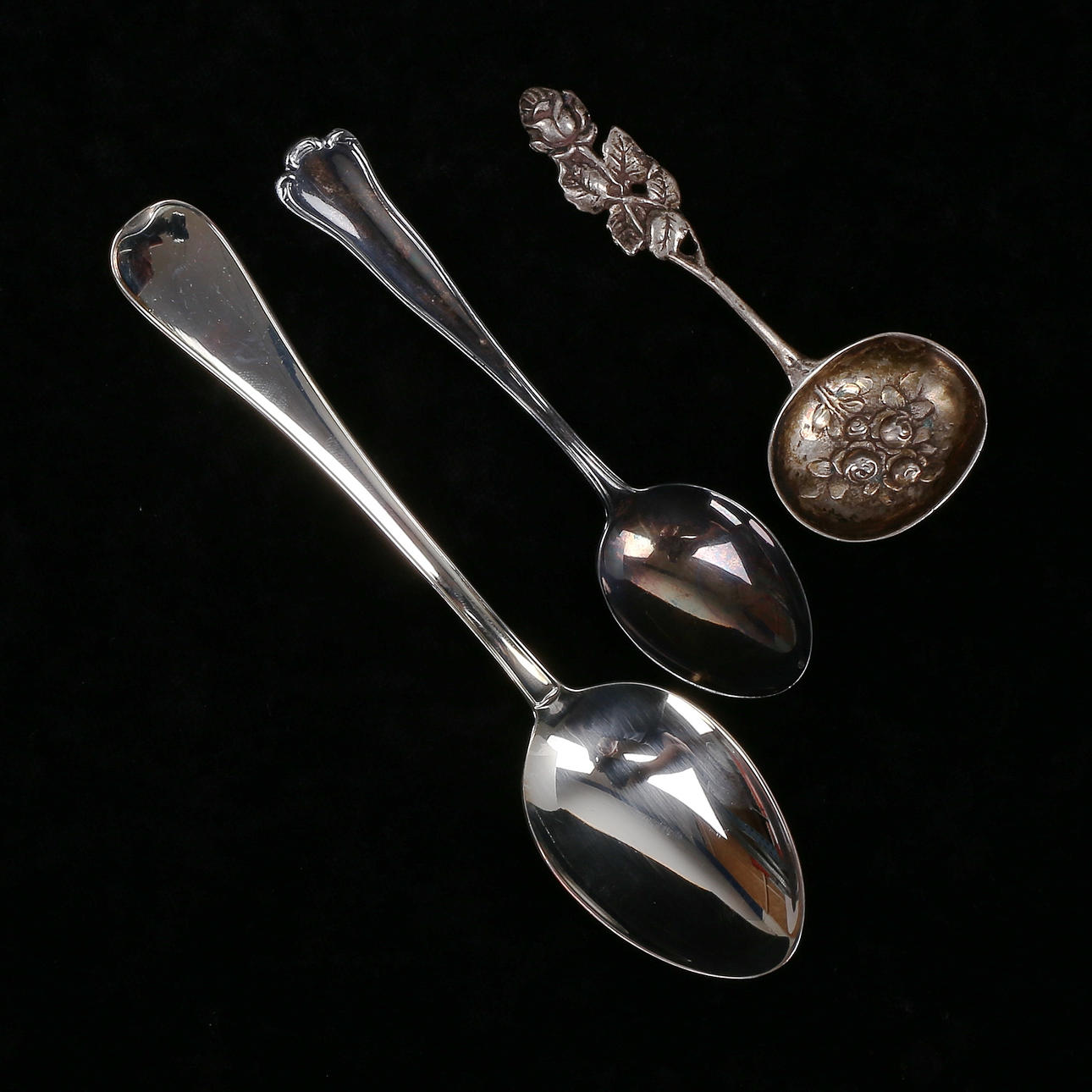SKEDAR, 3 st, silver, vikt 67 gram.