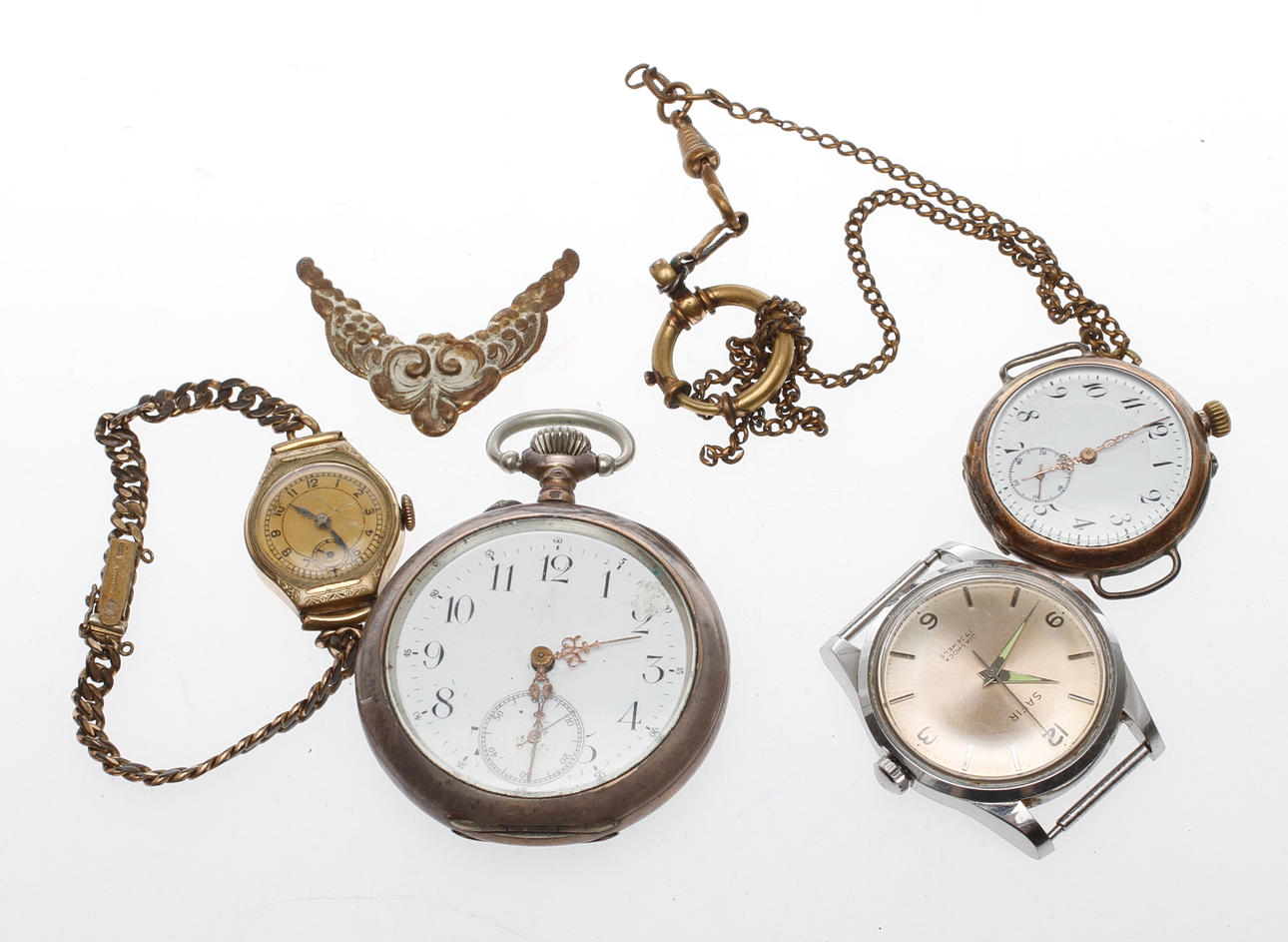 ARMBANDSUR och FICKUR, 1900-tal.