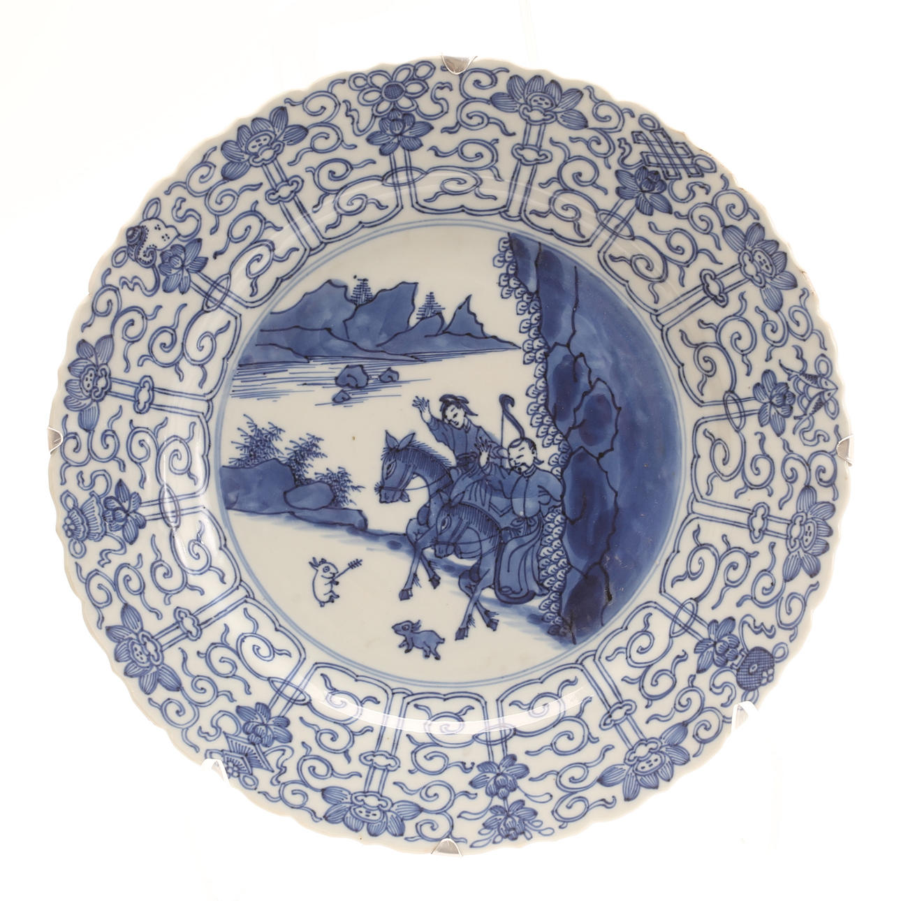 FAT, porslin, Kangxi, Kina.