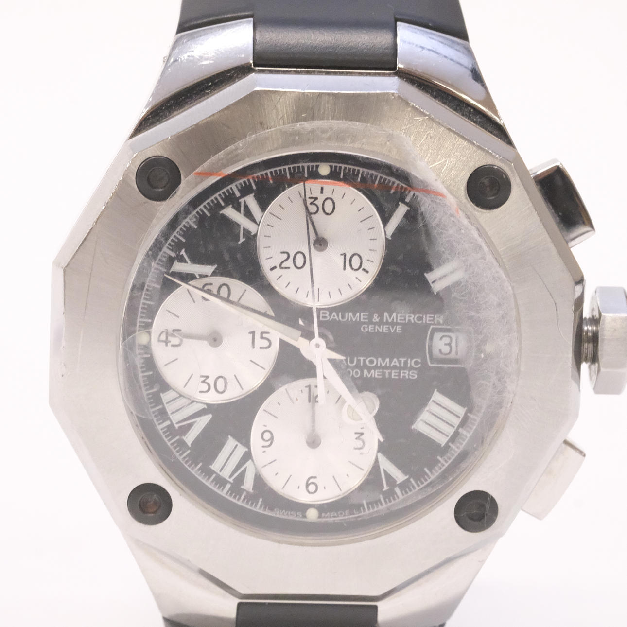 WRISTWATCH, BAUME & MERCIER, "RIVIERA", CHRONOGRAPH, AUTOMATIC.
