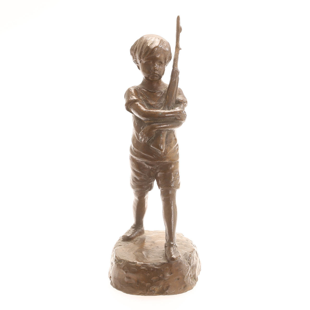 LENA  BÖRJESSON. Skulptur, brons, signerad.