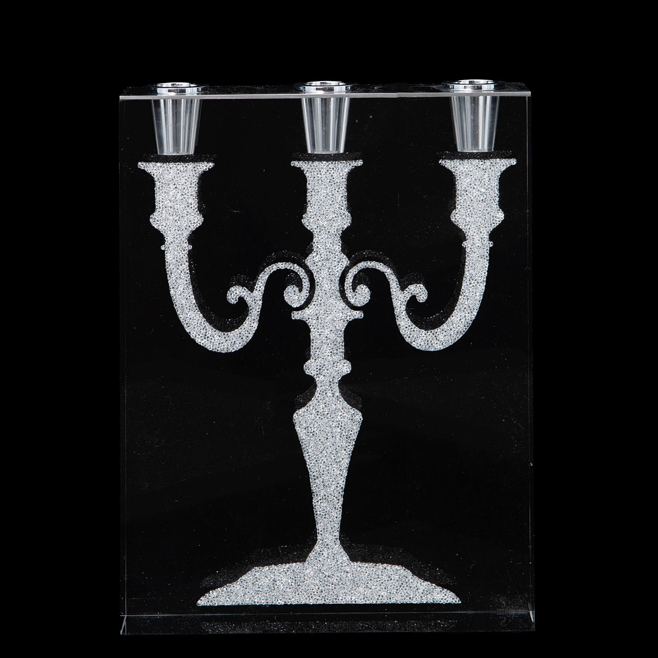 KANDELABER, Implexions. Swarovski elements.