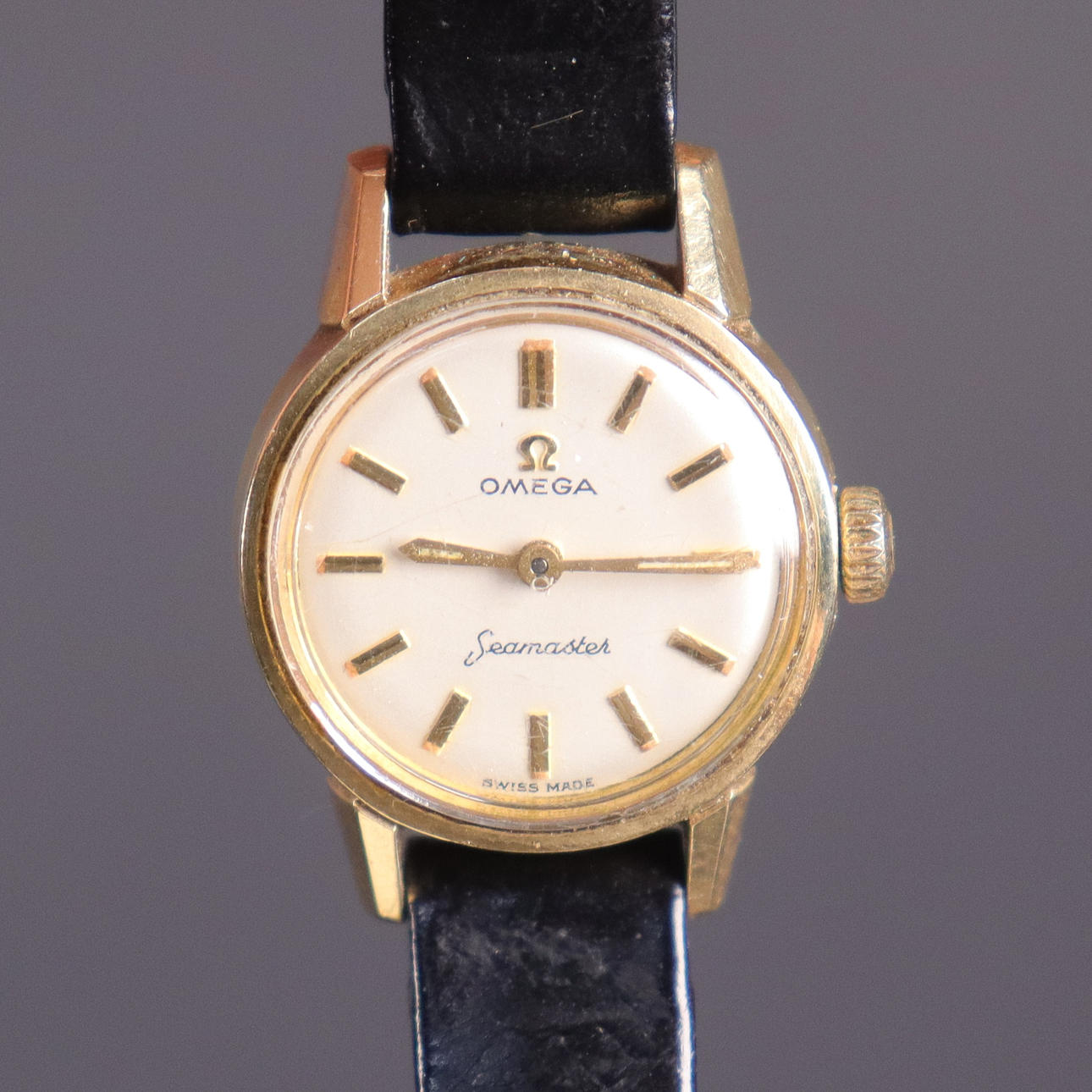 ARMBANDSUR, Omega Seamaster, damklocka.