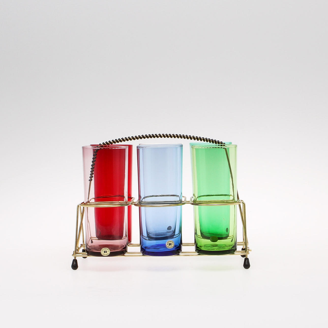 GLAS, 8 st samt STÄLL, Reijmyre, 1900-talets andra kvartal.