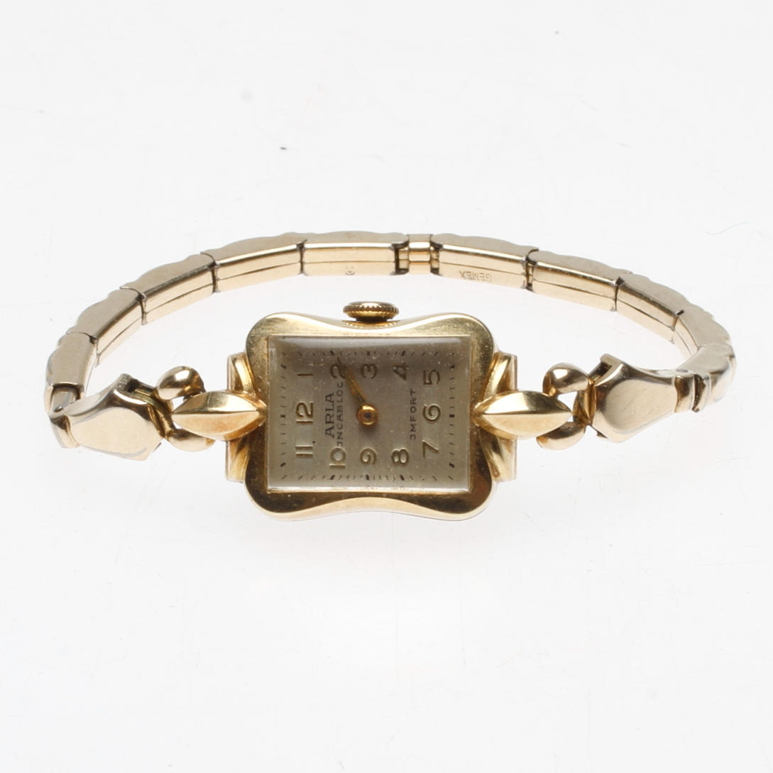 DAMARMBANDSUR, guld, 14k, Arla.