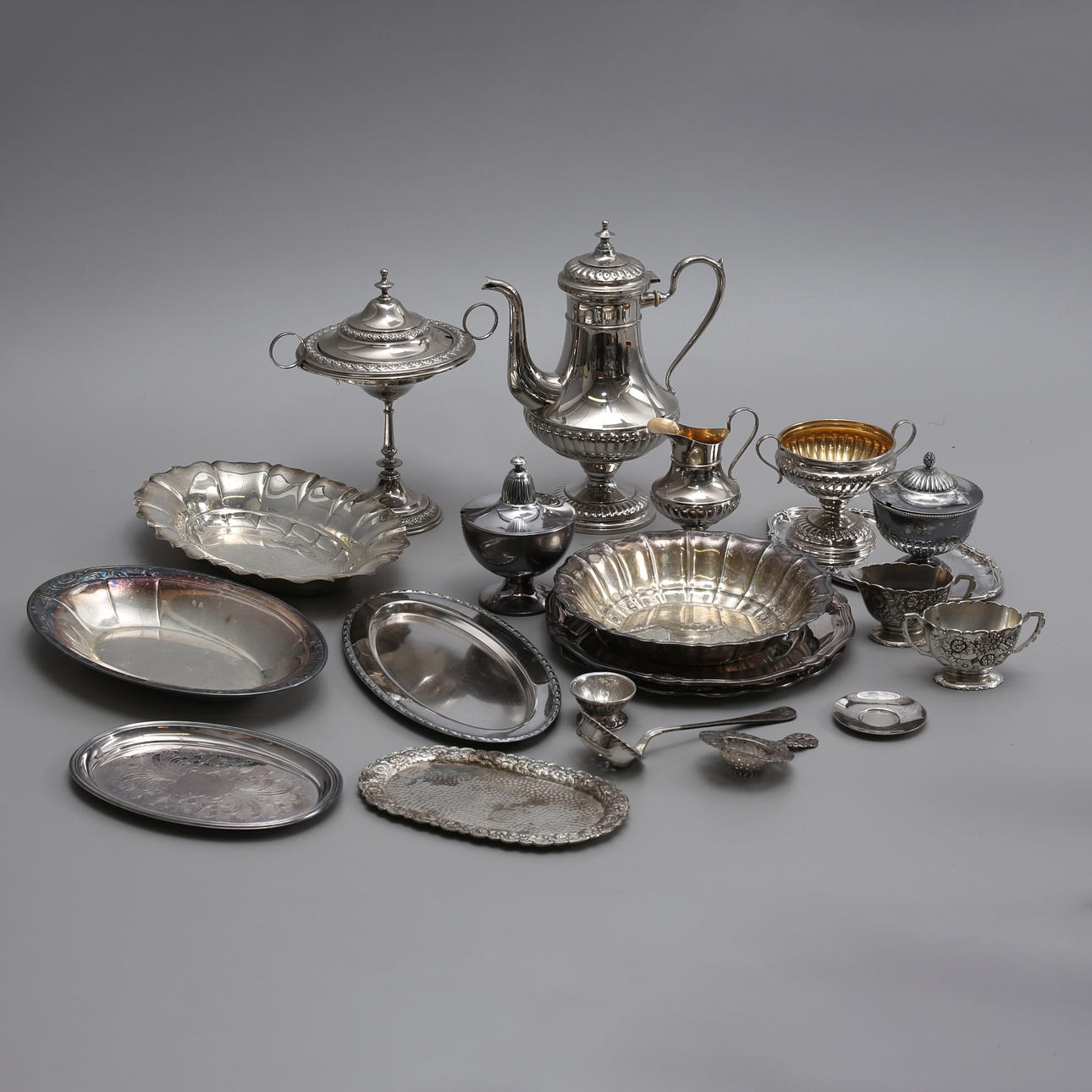 NYSILVER, 21 delar, bl.a KAFFESERVIS.