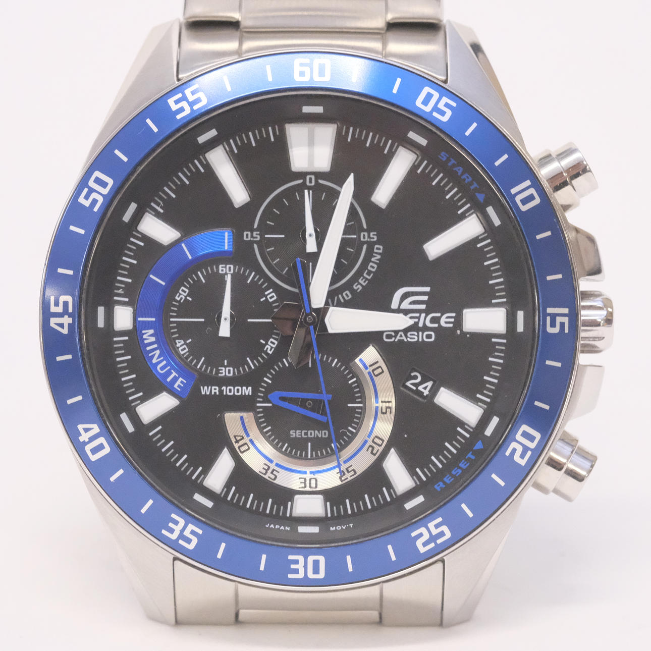 ARMBANDSUR, CASIO EDIFICE, BIG FACE, QUARTZ.