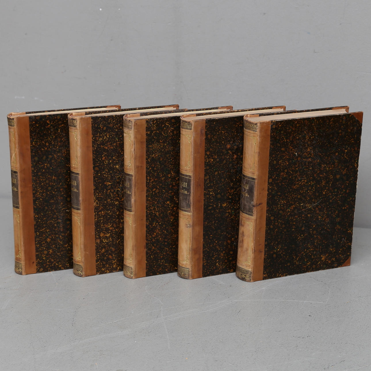 BÖCKER, 5 st, "Sveriges historia", Stockholm 1877-1881.