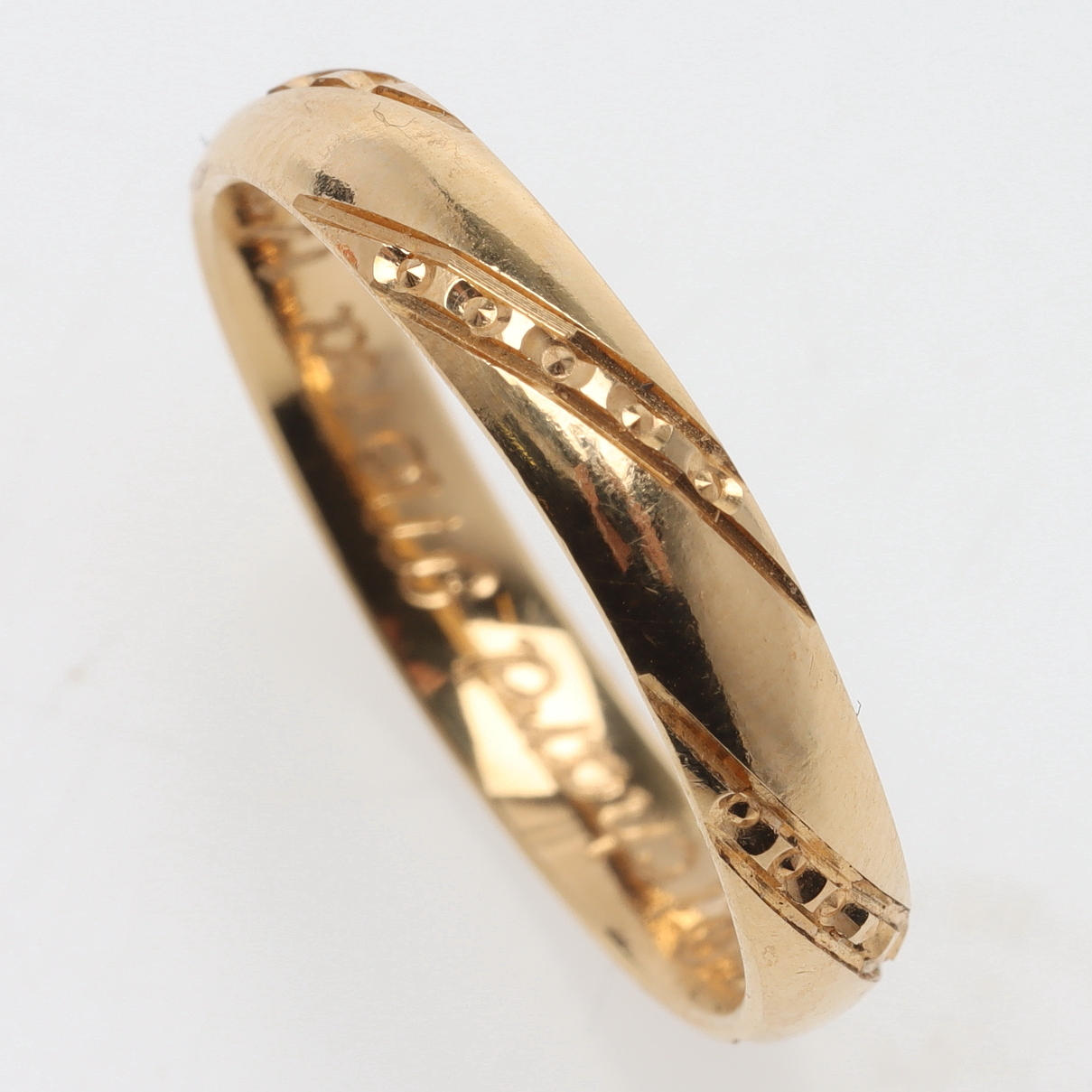RING, 18K guld, FU.