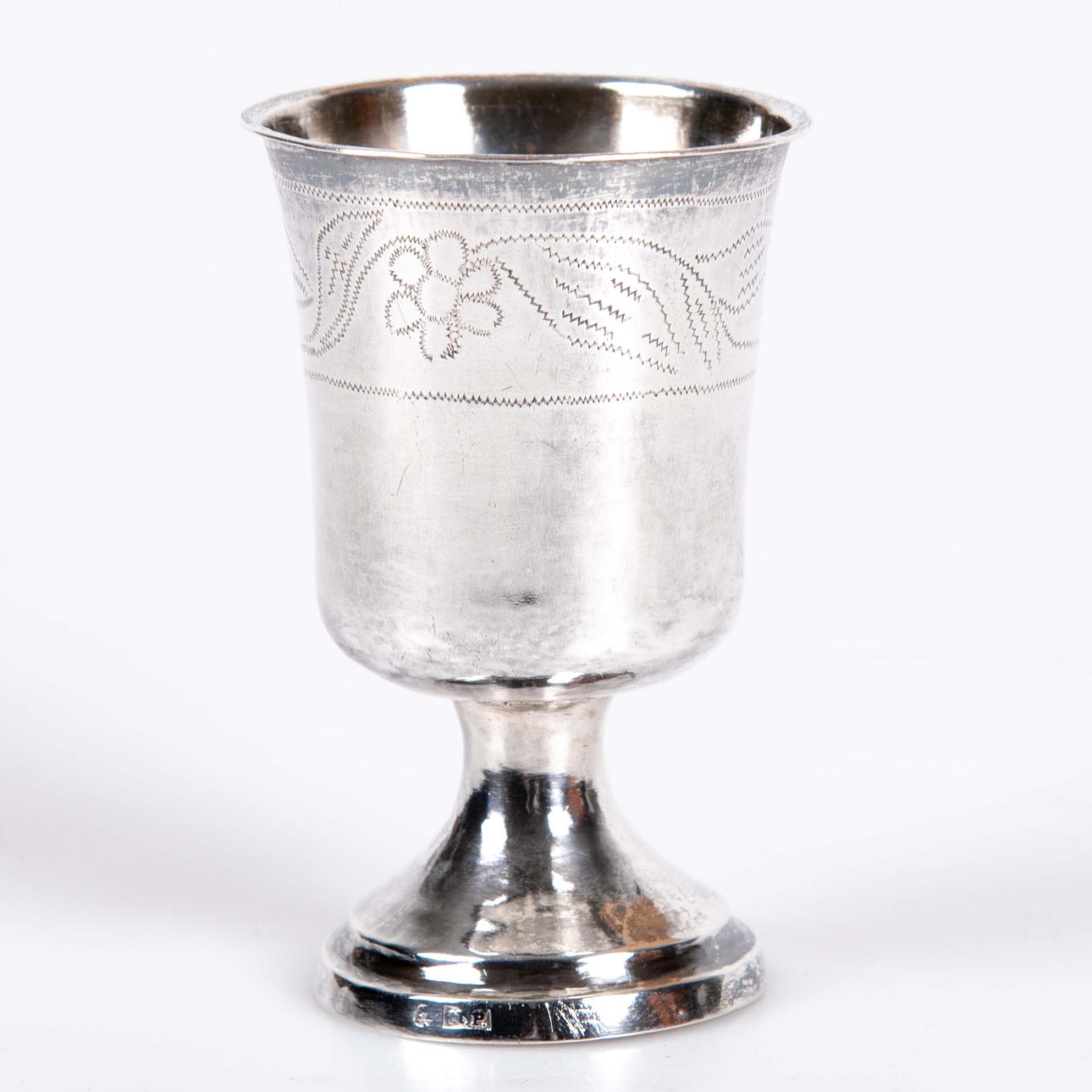 SILVER CHALICE NORRKÖPING 19TH CENTURY.