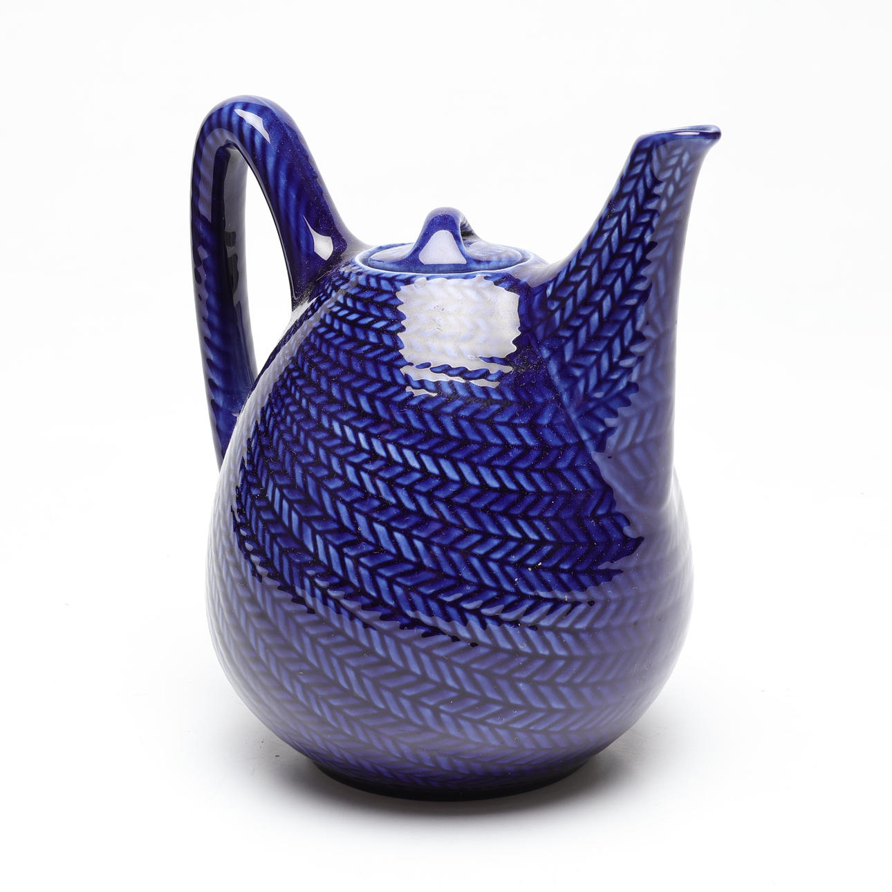 HERTHA BENGTSON. flintgods, "Blå eld", Rörstrand.
