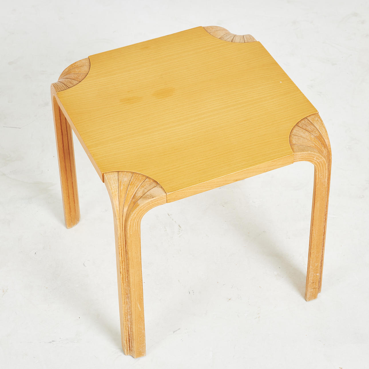 ALVAR AALTO. Stool, model 