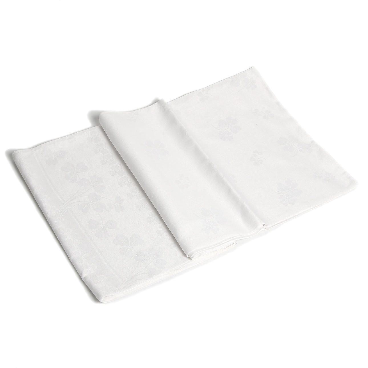 DUK, linnedamast, 1900-tal. 205 x 72 cm.