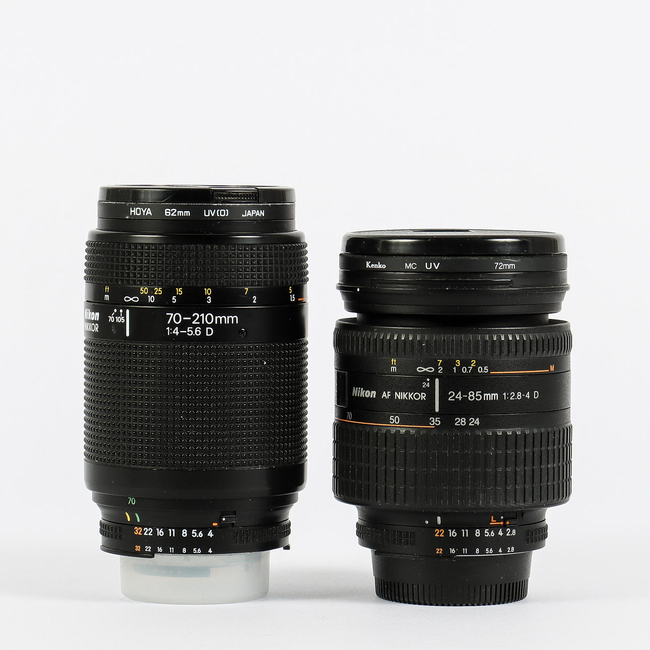 OBJEKTIV 2 stycken Nikon.
