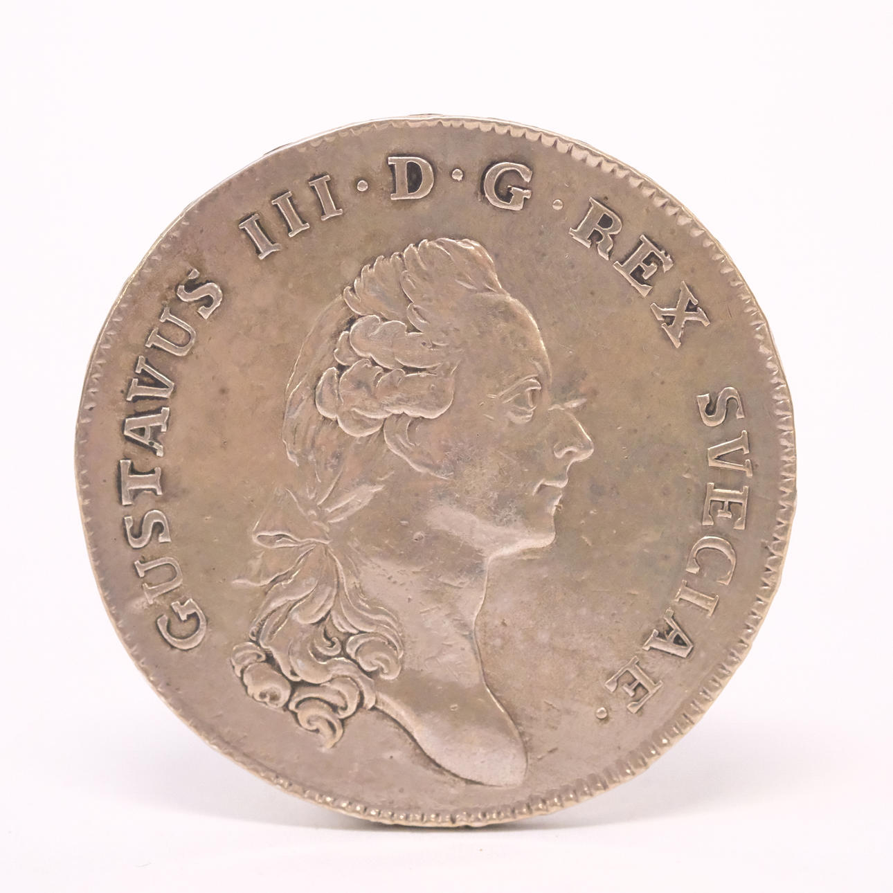 1 RIKSDALER, SILVERMYNT, GUSTAV III, 1788.