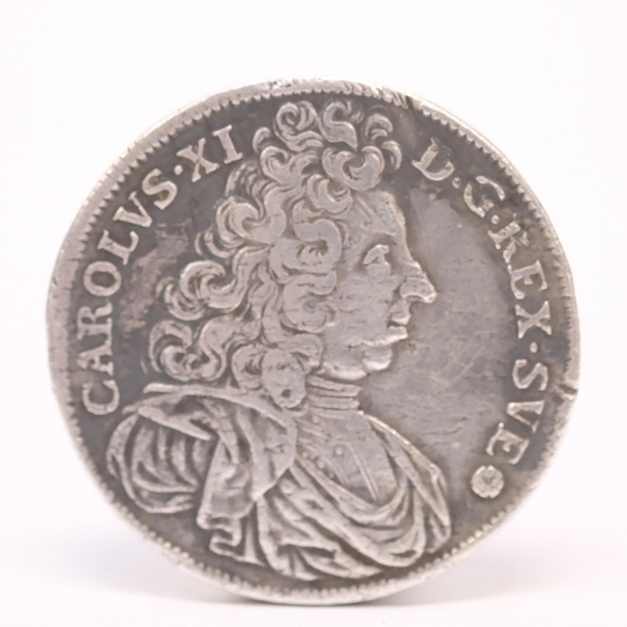 4 MARK, SILVERMYNT, 1696, KARL XI.