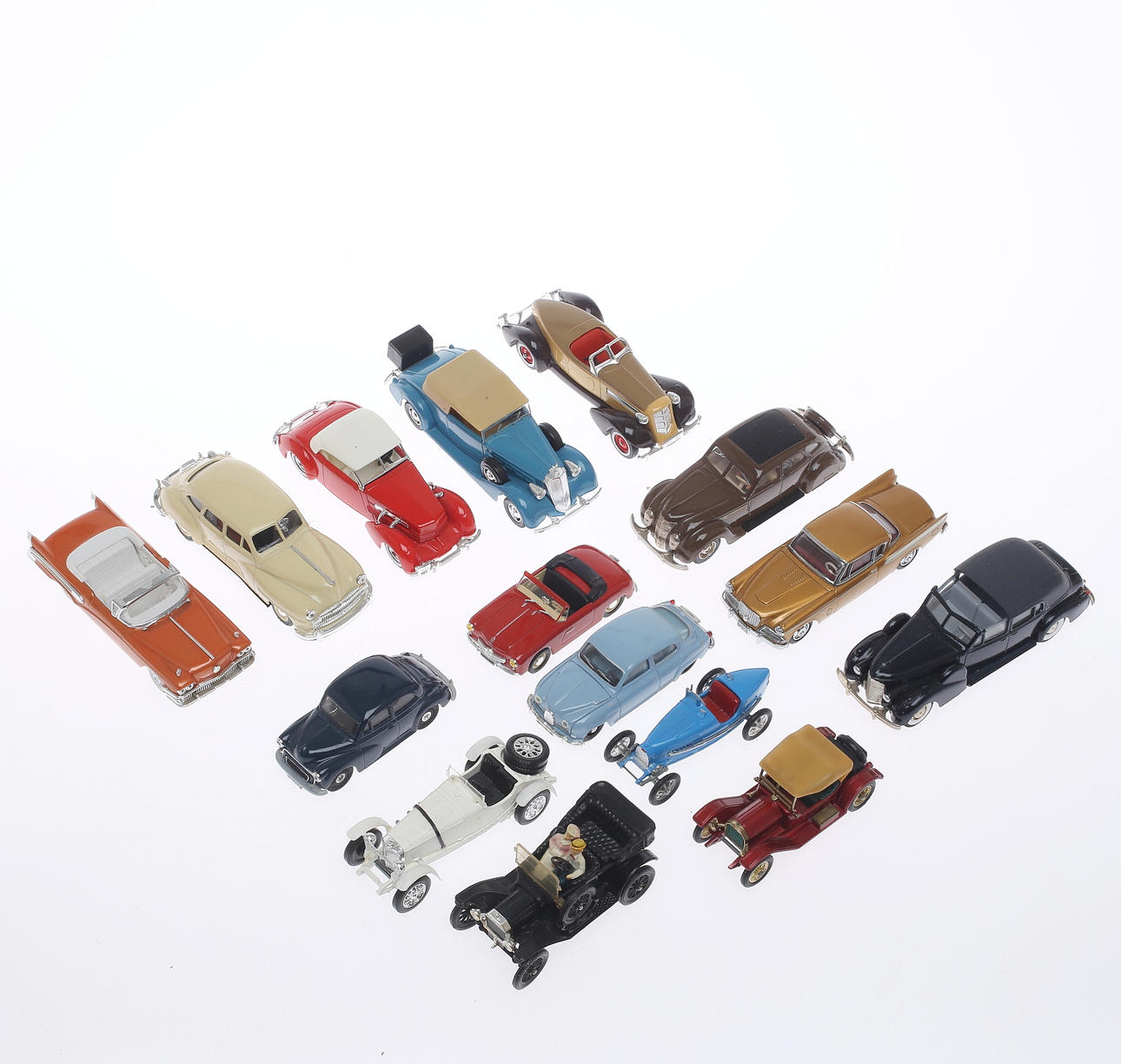 MODELLBILAR, 15 stycken. Bland andra SOLIDO, REXTOYS, MATCHBOX, VITESSE.