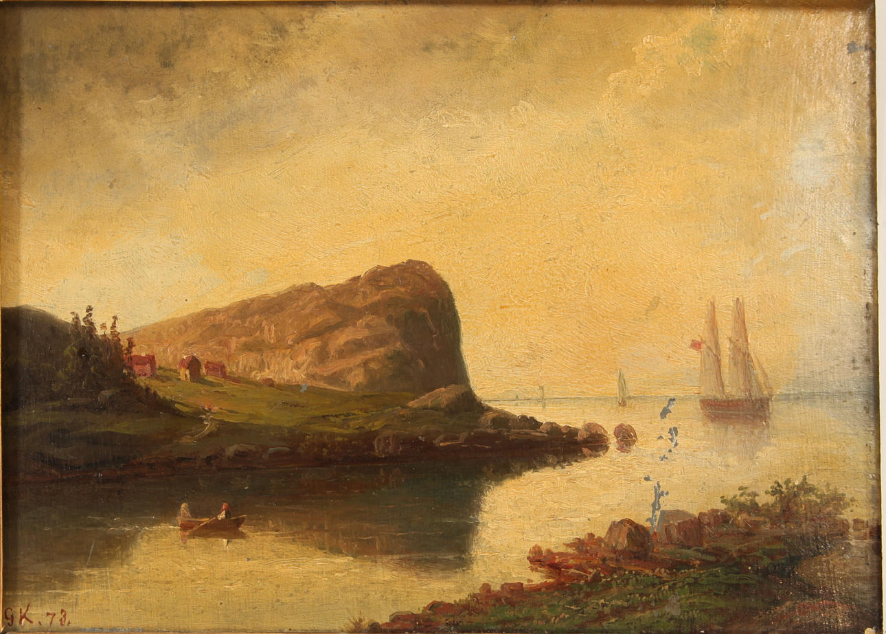 OIL ON PANEL, 19th century.