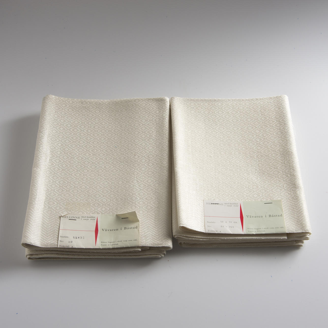 LINNERÄCKOR, 2 stycken.