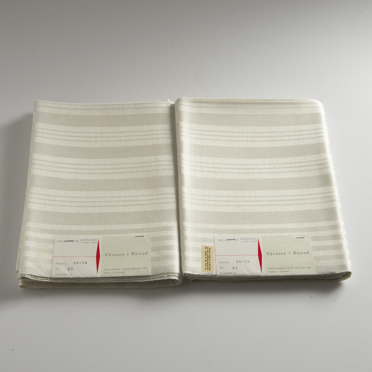 LINNERÄCKOR, 2 stycken.