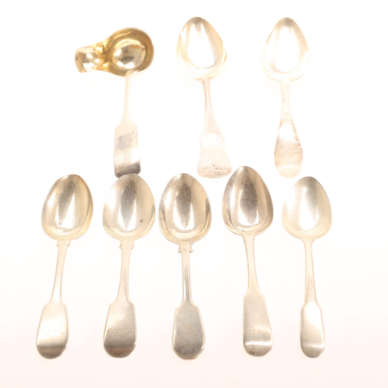 BESTICK, 8 delar, silver.